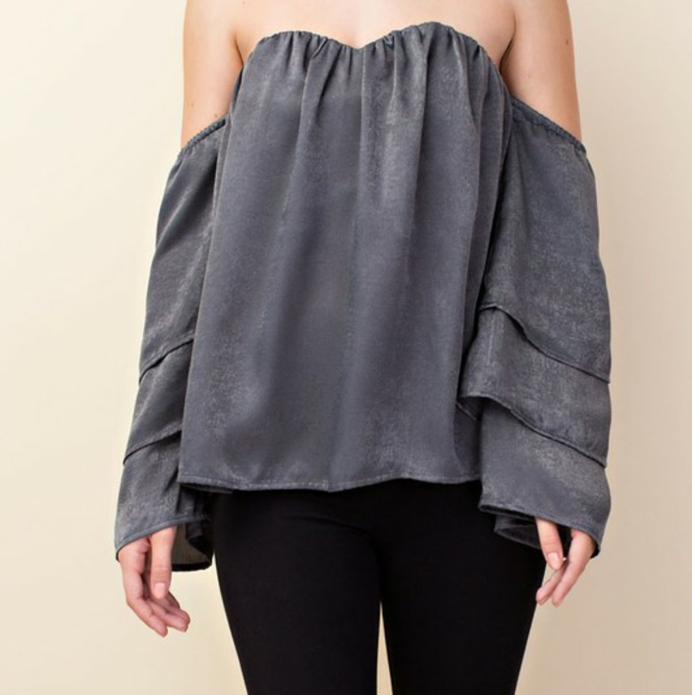 Off Shoulder Top - Picture 3 of 3